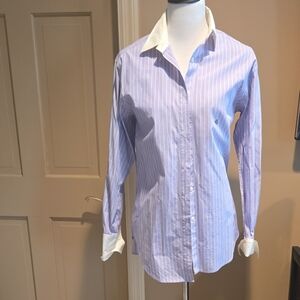 Ralph Lauren Lavender Striped Shirt
